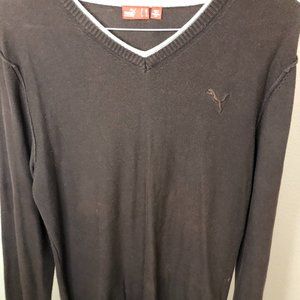 PUMA Men’s sweater – Brown / Small